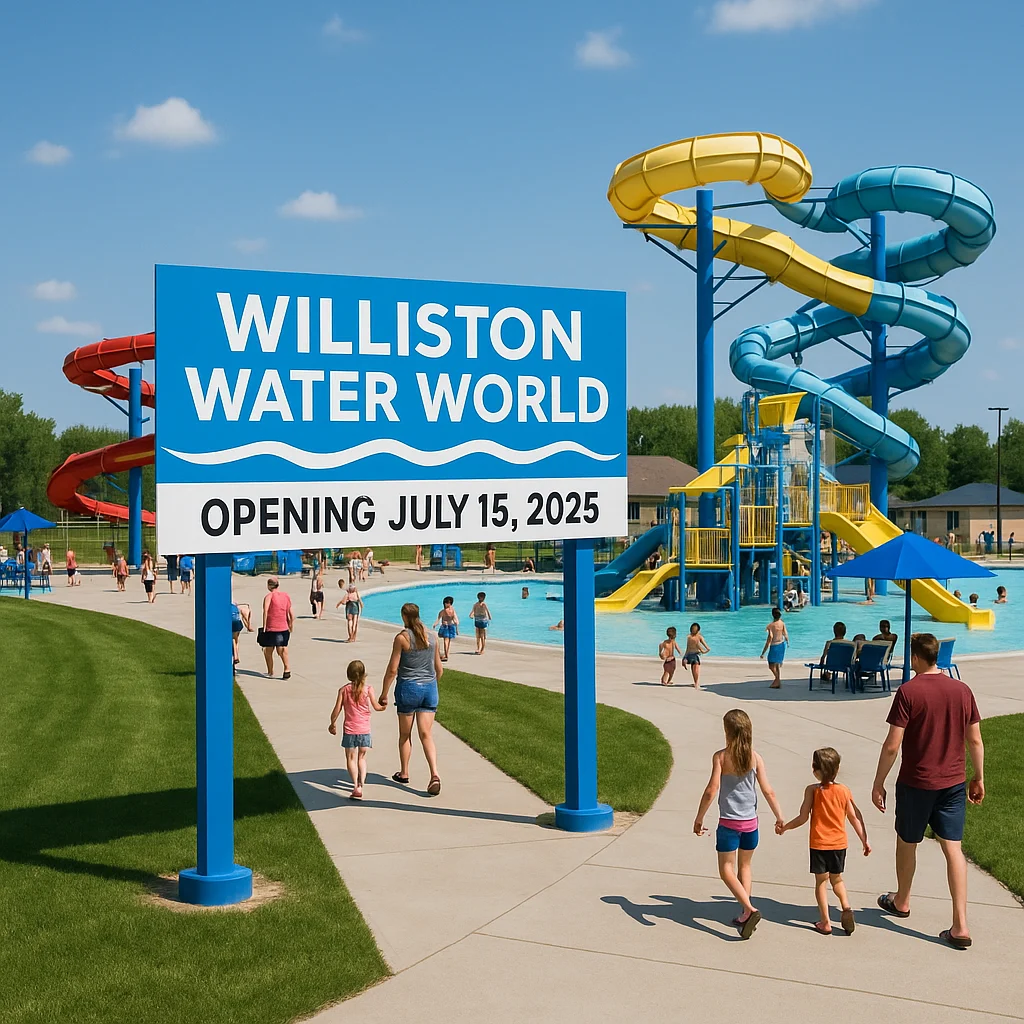 Williston suv olami 15 iyul - 15-iyul - Bir jamoa - Splash maqsadida qurilgan